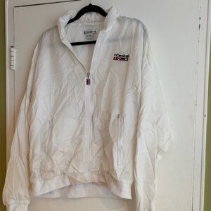 Carnival White Women's Windbreaker Jacket